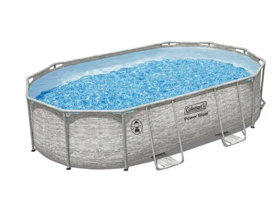 Coleman Power Steel Oval Above Ground Pool Set