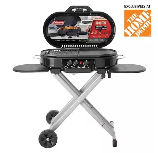 Coleman Roadtrip 285-stand Up Portable Propane Gas Grill With Grill Plus Griddle Bundle
