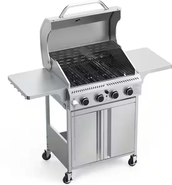E.w.flame 4-burner Portable Propane Gas Grill