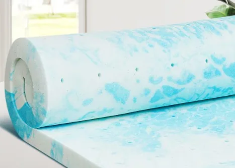 Jioabl 4" Memory Foam Mattress Topper