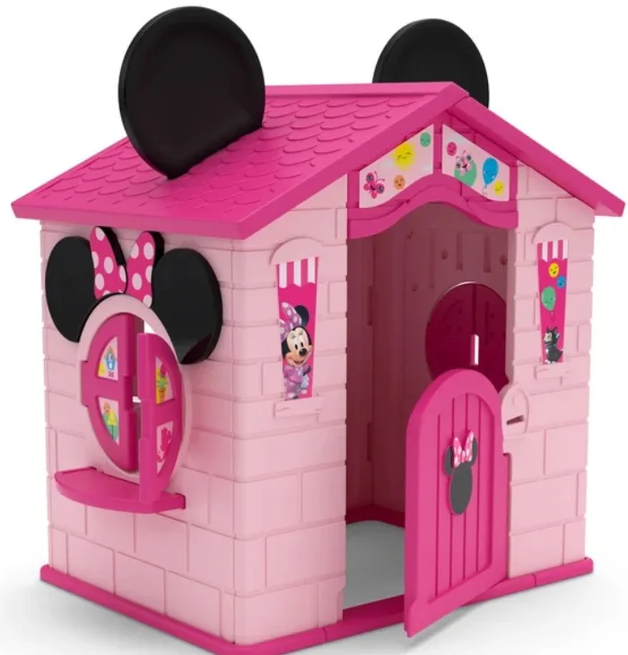 Delta Children Minnie Mouse Plastic Indoor/outdoor Playhouse