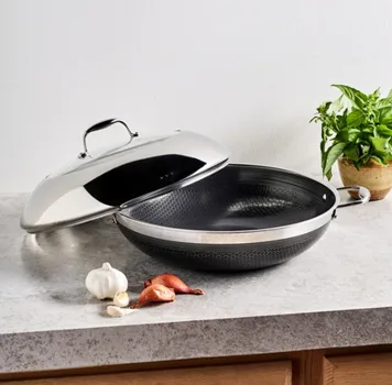 Hexclad 14'' Hybrid Wok With Lid