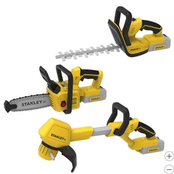 Total Of 3 Piece Stanley Jr. Garden Tool Set