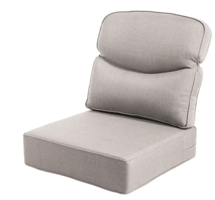 Pocassy Light Relax 2-piece Deep Seating Outdoor Lounge Chair Cushion