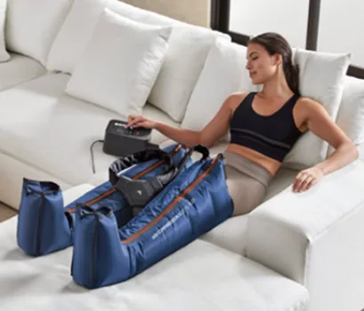 Sharper Image Air Compression Boots Flex Leg Recovery System