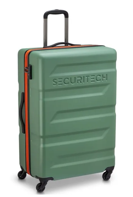 Securitech By Delsey Slash 28'' Checked Expandable Spinner Luggage
