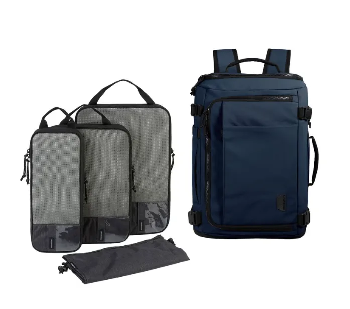 Blast 38 L Backpack With 4pc Compression Cubes Bundle
