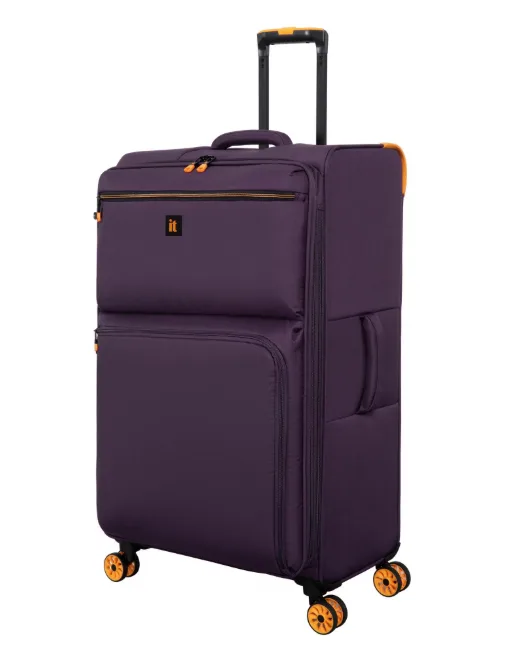 It Luggage Compartment 28'' Checked Softside 8 Wheel Expandable Spinner