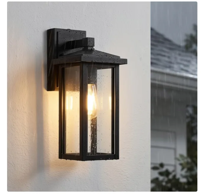 Globe Electric Dual Outlet Outdoor Sconce