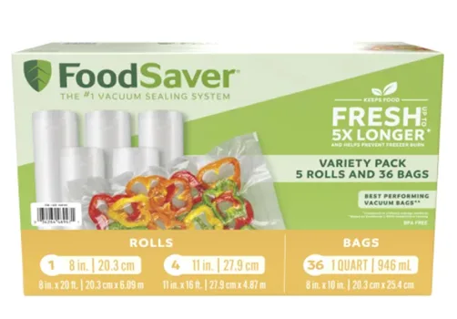 Foodsaver Roll And Bag Combo Pack