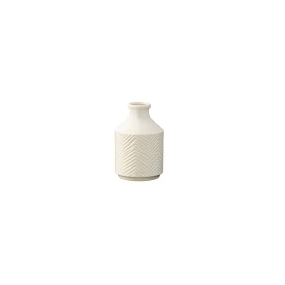 Urban Trends Ceramic Round Vase With Gloss Finish