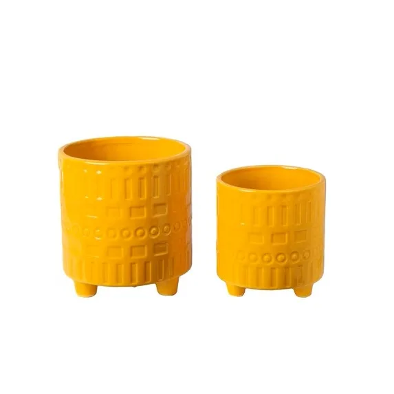 Urban Trends Feyora Tripod Planter Set