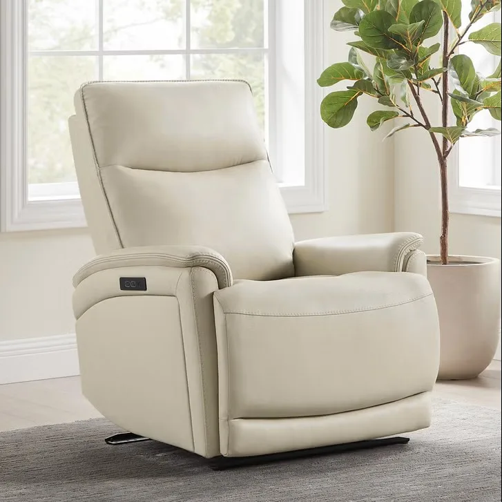 Gilman Creek Sanders Leather Power Recliner With Power Headrest