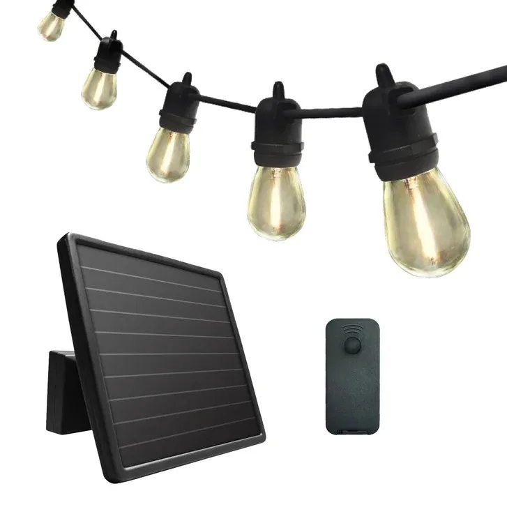 Sunforce Solar String Lights With Remote Control