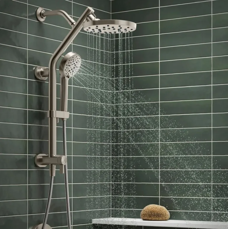 Kohler Hydrorail 3-in-1 Multifunctional Showerhead And Column Kit