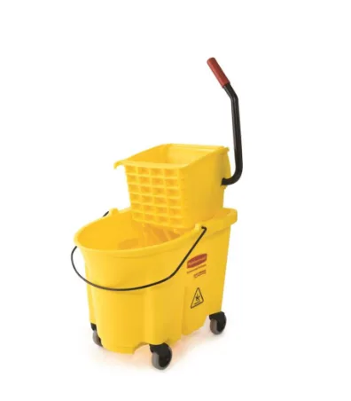 Rubbermaid: 35 Qt. Wavebrake Side Press Combo Bucket