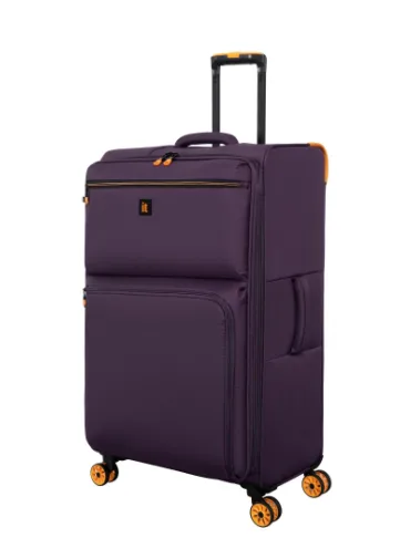 It Luggage: Compartment 28" Checked Softside 8 Wheel Expandable Spinner
