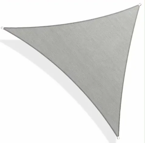 Colourtree: 190 Gsm Grey Equilateral Triangle Sun Shade Sail