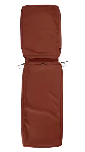Classic Accessories: Montlake Fadesafe Thick Chaise Lounge Cushion Slipcover