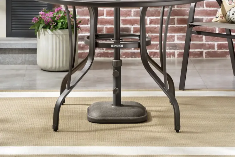 Stylewell 26lb Concrete And Resin Patio Umbrella Bases